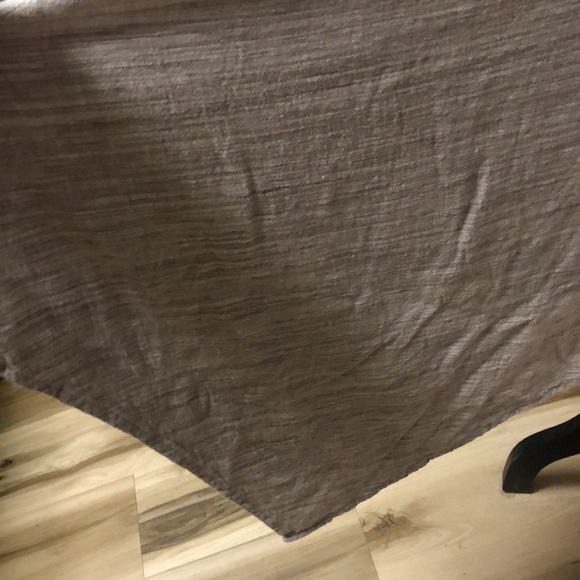 FEVER Sleeveless midi, almost maxi dress. Size Medium. Tan color. Measures 36” - Picture 4 of 5